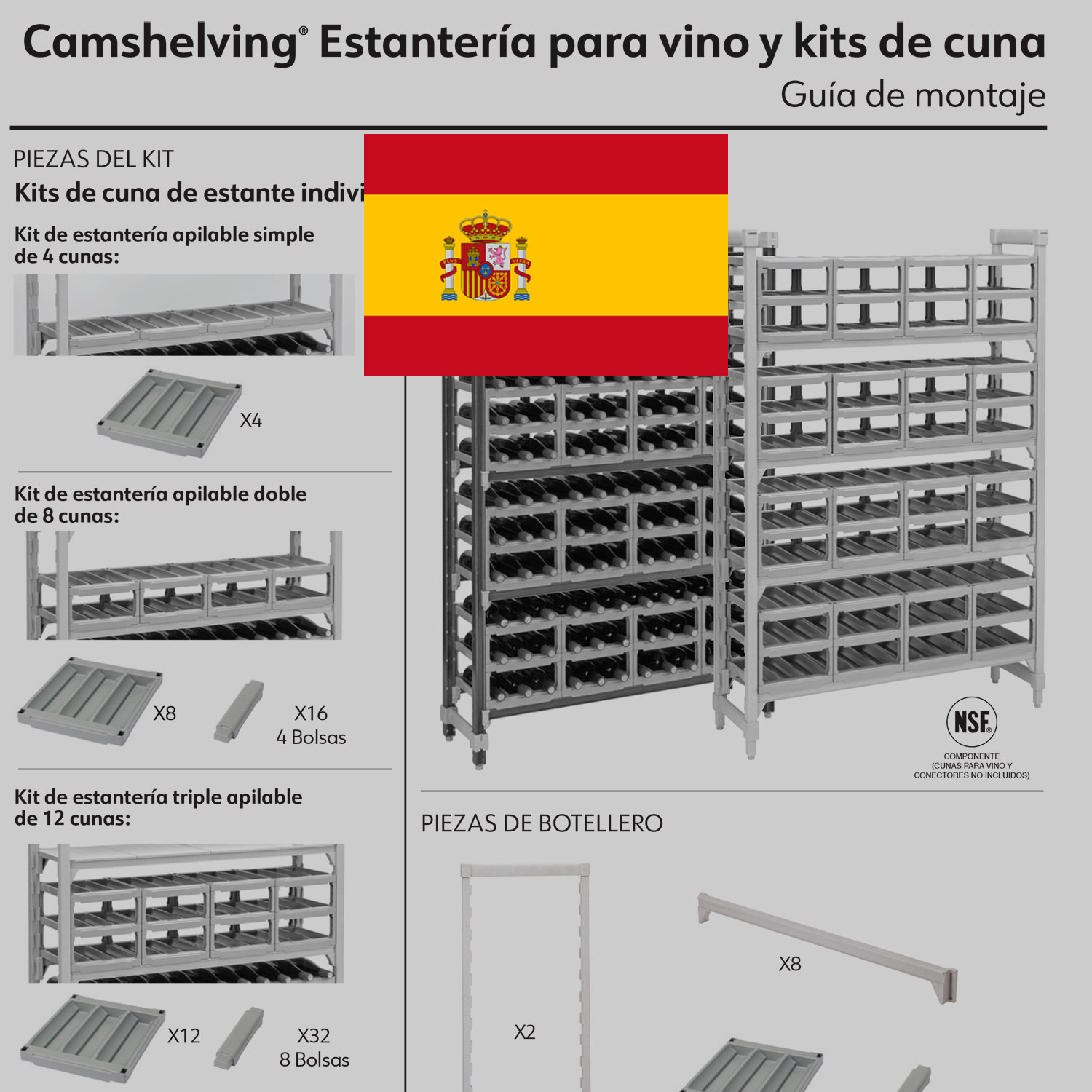 Spanish Wine Rack Assembly Guide