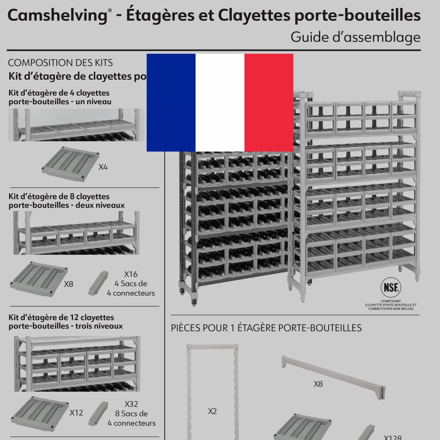 French Wine Rack Assembly Guide