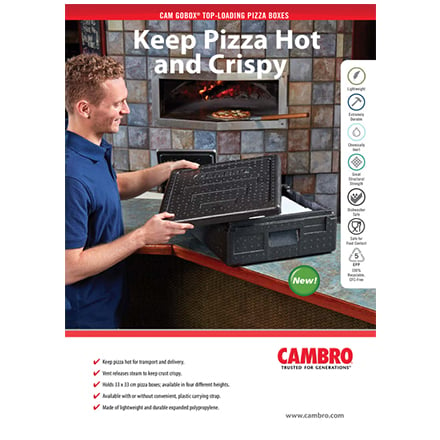 Cam GoBox Pizza Boxes