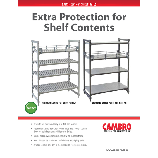 CP Shelf Rails