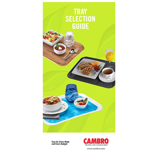 Tray Selection Guide