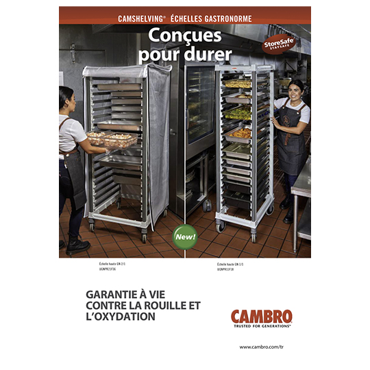 Camshelving GN Food Pan Trolley