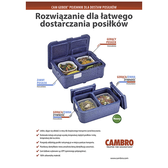 Cam GoBox® Meal Delivery Boxes